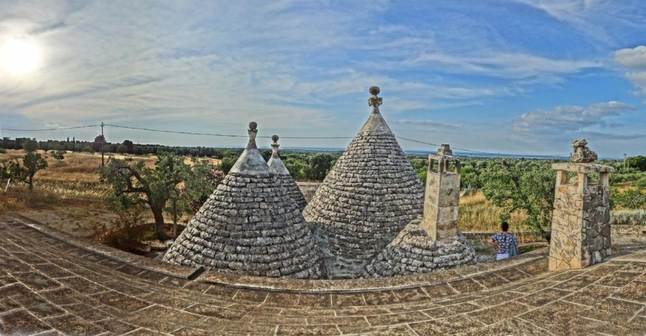 Villa 4 Trulli, Sea View, Vista Mare, Isolata Ostuni Exterior foto
